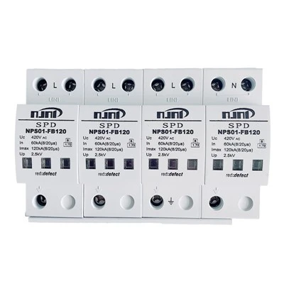 NPS01-F120 AC 1P সার্জ প্রোটেক্টিভ ডিভাইস